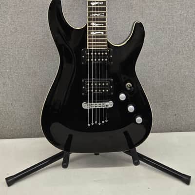 Schecter C-1 XXX  Gloss Black Electric Guitar 2006 W/ Hard Case Ready To Play image 1
