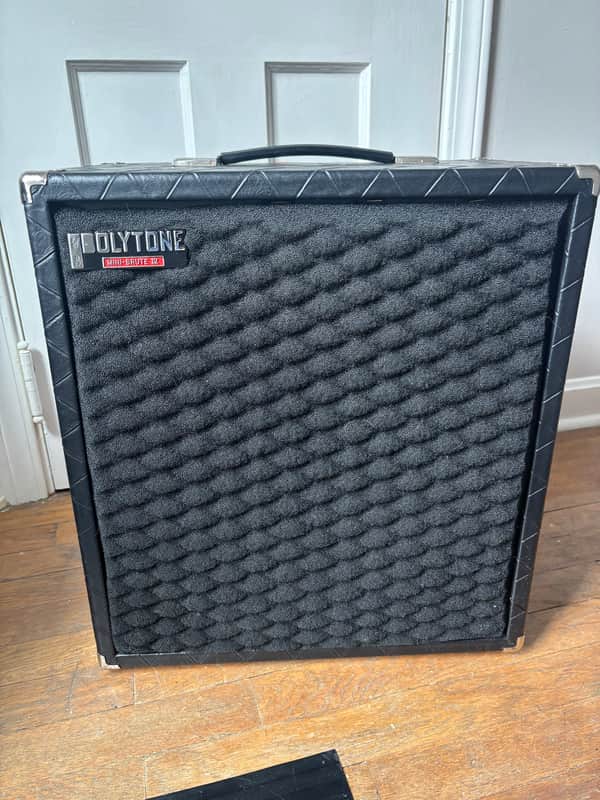 Vintage 1982 Polytone Mini-Brute IV Combo Amp Bass Guitar image 1