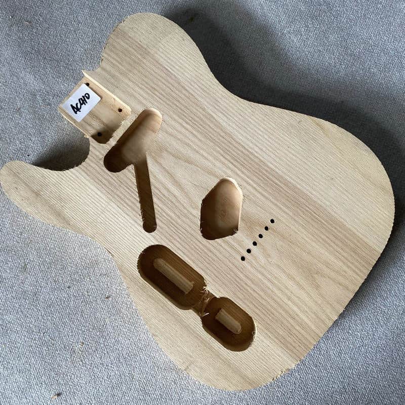DIY Alder Wood Unfinished Left Handed Guitar Tele Style Body image 1