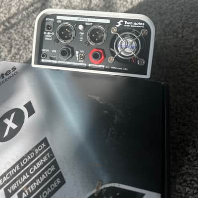 Two Notes Torpedo Captor X 8ohm Stereo Reactive Load Box / Attenuator 2020 - White image 3