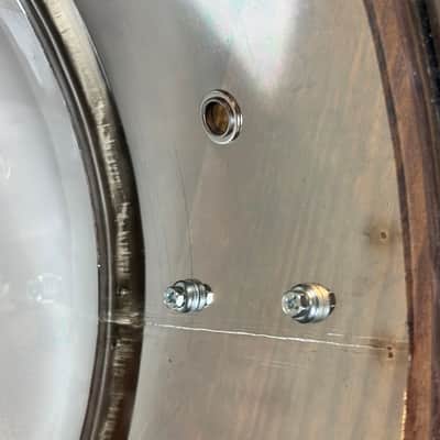 Pearl Steel Snare 1990’s - Chrome 14x5.5 image 5