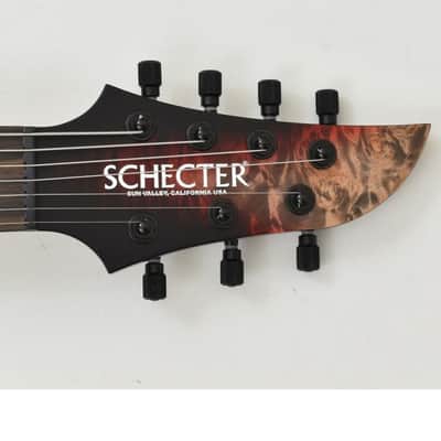 Schecter KM-7 MK-III Pro USA Keith Merrow Bloodlust Crystal image 4
