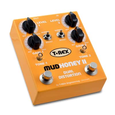 T-Rex Mudhoney II Vintage Classic Dual Distortion - Distortion for Guitars image 2