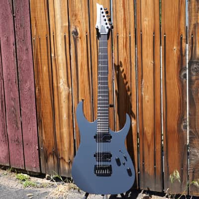 IBANEZ Prestige RGR5121RB GRF Grey Metallic Flat 6-String Electric Guitar w/ Hardshell Case image 2