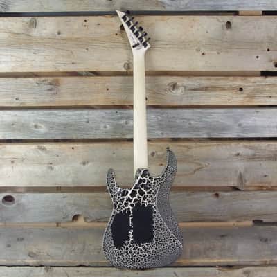 Jackson DK2M Dinky Limited Run, Black & White Crackle (s367) image 6