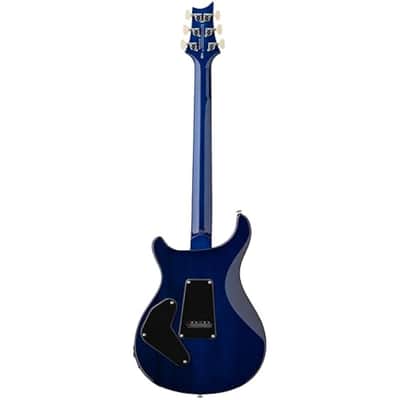 PRS - Paul Reed Smith SE Custom 24 Semi-Hollow Piezo - LB  Lake Blue Semi-Acoustic Guitar image 3