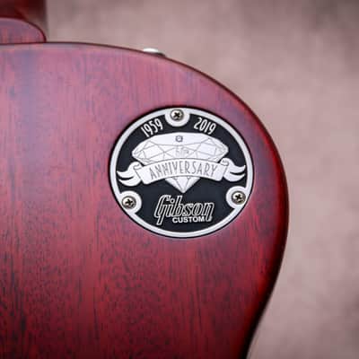 GIBSON USA Custom Shop 60th Diamond Anniversary '59 Les Paul Standard Reissue "Iced Tea Fade VOS" (2018) image 19
