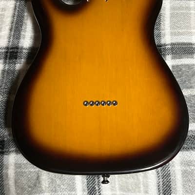 Vintage Loaded Fender Telecaster Body Sunburst image 2