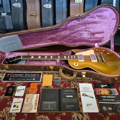 Gibson Custom Shop 1957 Reissue Les Paul 2018 - Goldtop Darkback ☆VIDEO☆ image 2