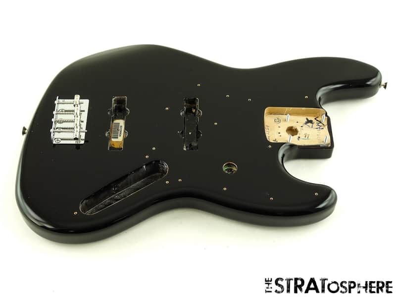 Fender Vintera III Early 70s Jazz Bass BODY & HARDWARE Alder Black image 1