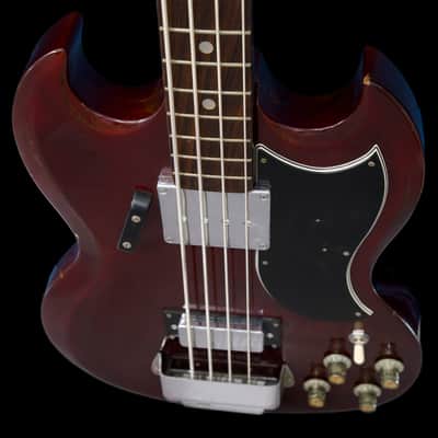 1972–73 Greco EB-350 SG Bass – MIJ Lawsuit Era – Long Scale (33.5”) image 4