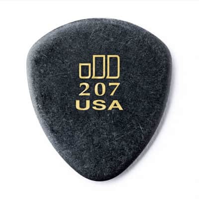 Dunlop 207 Jazztone Large Round Tip Picks - 6 Pack image 1