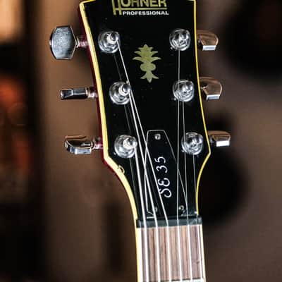 1990s Hohner Professional SE35 red sunburst image 3