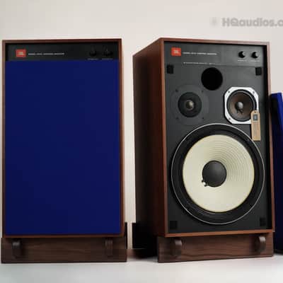 JBL 4312A Control Monitor Speakers Pair – Restored Walnut Cabinets – 1 Year Warranty image 3