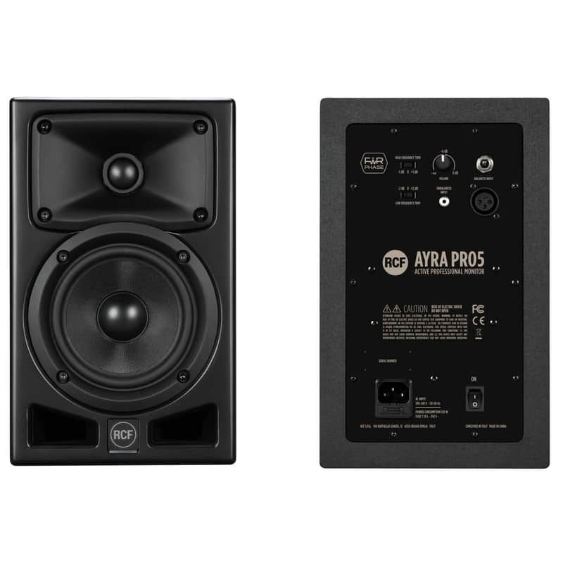 RCF AYRA PRO 5 2-Way 5" Active Studio Monitors (Pair) image 1