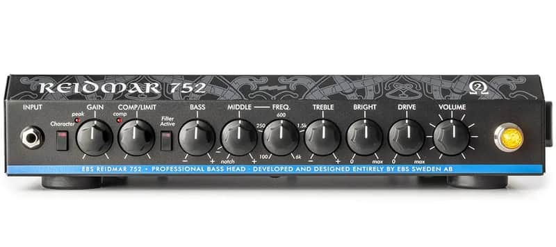 EBS Reidmar 752 RD752 750 watt 2 ohm Light Weight Bass Amplifier Head image 1