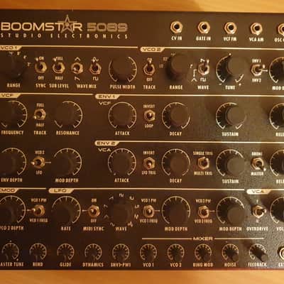 Studio Electronics Boomstar 5089 Desktop Analog Synth 2010s - Black