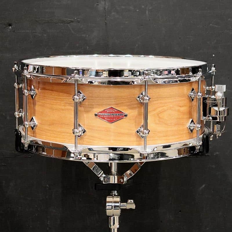 Craviotto USED ​​Red Birch Solid Shell 14''×5.5'' [Private Reserve Snare / Tube Lug Edition] image 1