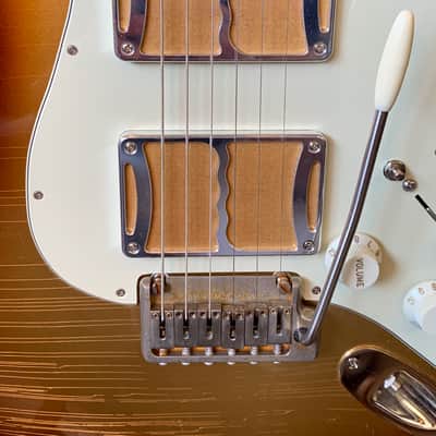 Ronin Foil Bucker Type-S 2020 Goldburst W/ Magic Button & Neck Coil Tap. Upgraded Swamp Ash Body NEW (Authorized Dealer) image 4