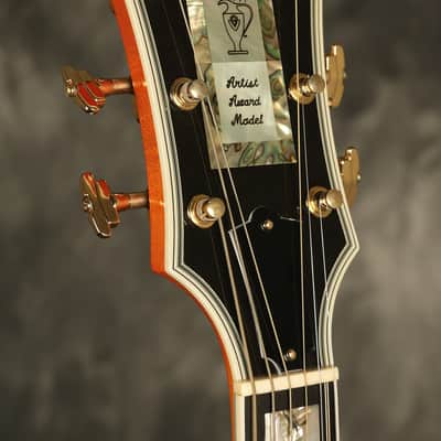 1988 Guild Artist Award in RARE Orange Sunburst w/ flame maple back + sides image 14