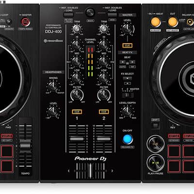 Pioneer DDJ-400 2-Channel DJ Controller for Rekordbox DJ image 1
