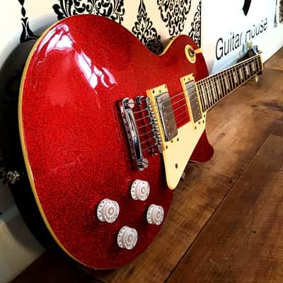 Epiphone Les Paul Limited Edition Candy Red Sparkle image 2