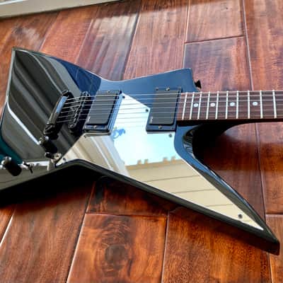 ESP EX-280 Syu Custom Explorer (Galneryus Syu) Custom Shop - artist signed! Black/Mirror MX image 6
