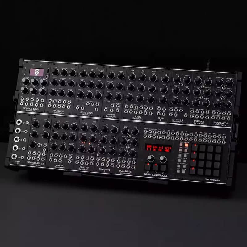Erica Synths Techno System 2014 - 2020 - Black image 1
