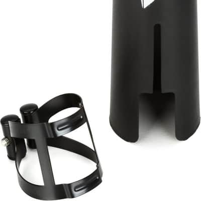 Vandoren M|O Bb Clarinet Ligature and Cap - Black image 2