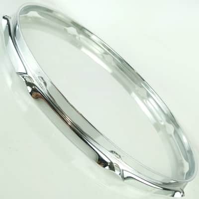 Ludwig 16" 10Lug 1.6mm Marching Tenor Tom/Snare Drum Batter Rim/Hoop Vintage 80s image 5