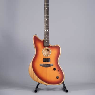 FENDER AMERICAN ACOUSTASONIC JAZZMASTER TOBACCO SUNBURST image 2