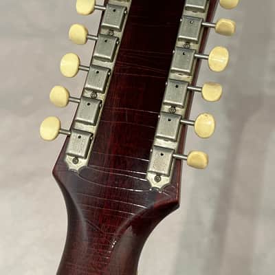 Gibson B-45-12 12 String Acoustic Guitar 1968 Natural image 7