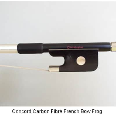 Christopher Better Brazil Wood Bass Bow - French, 1/4 image 2