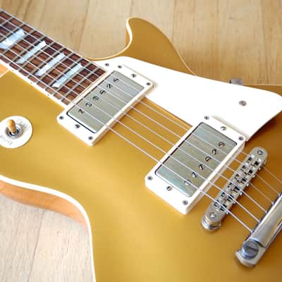2012 Gibson Les Paul R7 Custom Shop 1957 Historic Reissue Goldtop Near Mint VOS w/ ohsc image 6