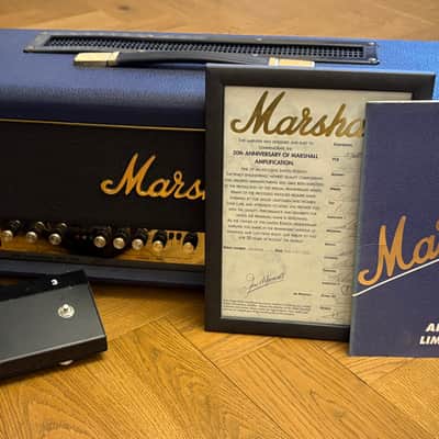 Marshall  6100LE 30th Anniversary head and matching 6960ALE cab image 9
