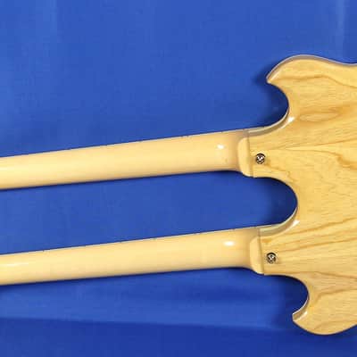 2006 Ibanez Japan 2670 Artwood Twin Neck Double-Neck Electric Guitar #11/45 image 5