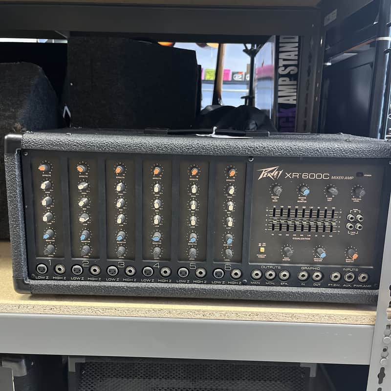 Peavey XR8600 8-Channel Powered Mixer | Reverb