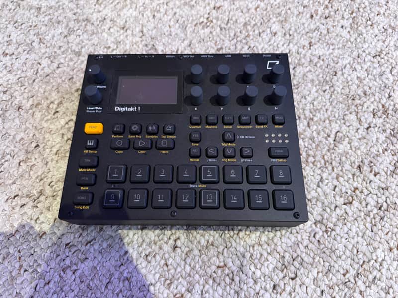 Elektron Digitakt II 2024 - Present - Black
