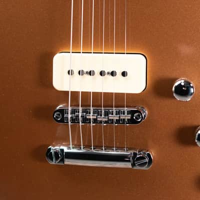 Reverend Sensei 290 Electric Guitar - Metallic Bronze image 10