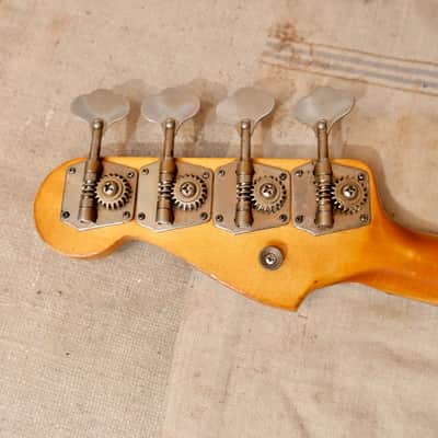 Fender Precision Bass 1960 - Red - Refin image 10
