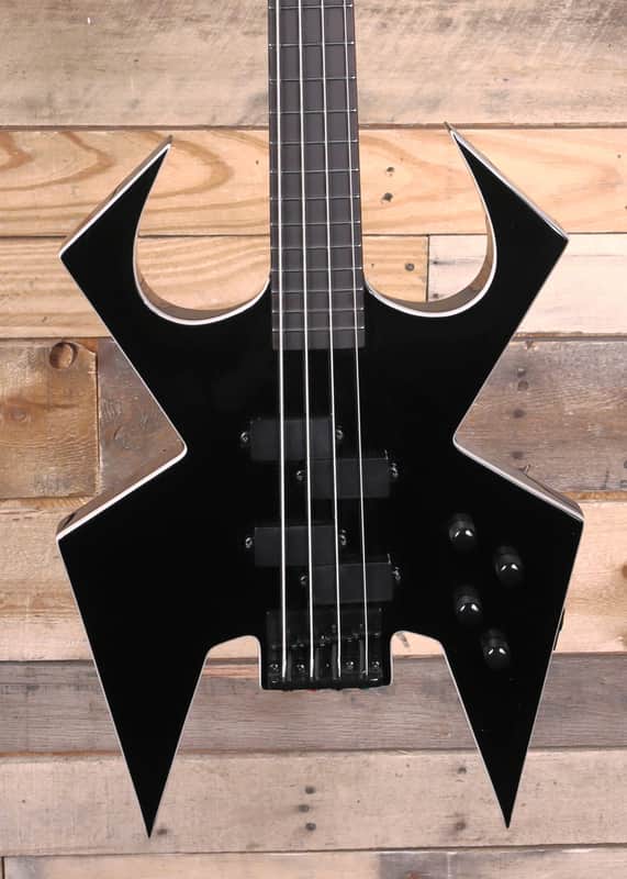 BC Rich Widow 4-String Legacy Bass Onyx image 1