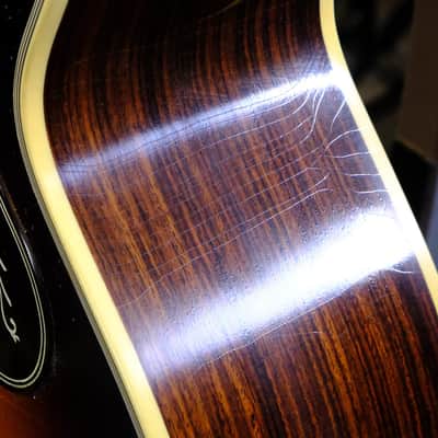 Gibson Custom Pre-War SJ-200 Rosewood - Light Aged Faded Vintage Sunburst image 10