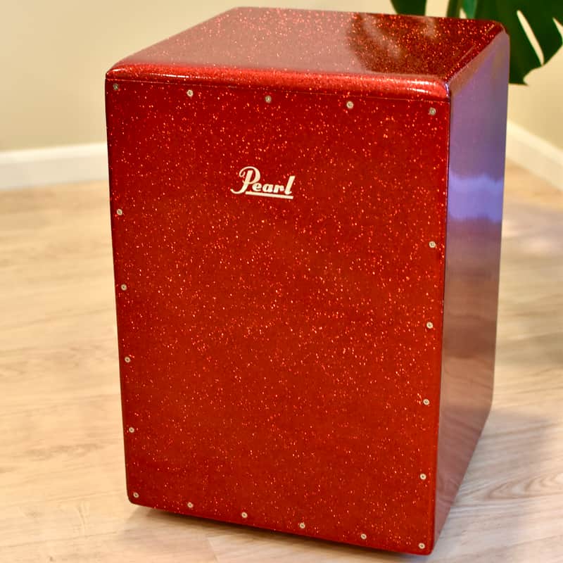 Pearl PCJ633BB/630 Boom Box Cajon 2010s - Red Sparkle image 1