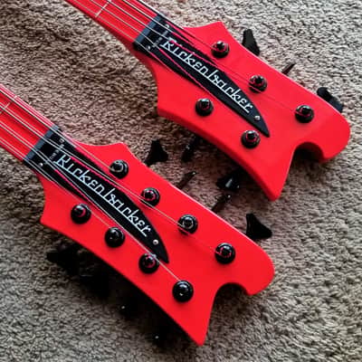 Rickenbacker 4003S Converted to 4085/8SPC Style Double Redneck Bass image 6