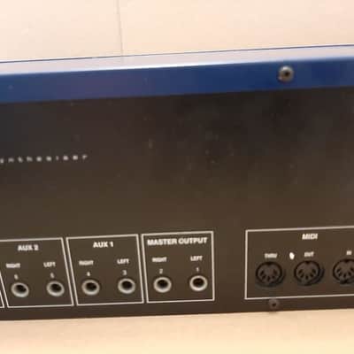 Novation Supernova Polyhpnic Rackmount Synthesizer 1998 - Blue image 5