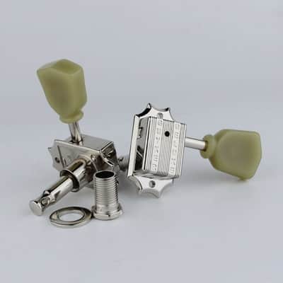 vintage style guitar tuners-Nickel image 9