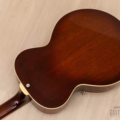 2003 Greco L-9 Parlor Archtop Acoustic Guitar, Mahogany X-Braced