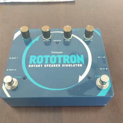Pigtronix Rototron rotary speaker simulator - Analog Rotary Speaker (Leslie) simulator pedal image 1