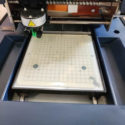 Roland MPX-80 IMPACT METAL ENGRAVER. 2005 - Blue image 14