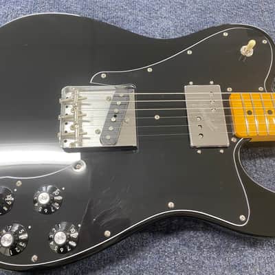 Fender Vintera '70s Telecaster Custom with Maple Fretboard 2019 - 2023 - Black image 6